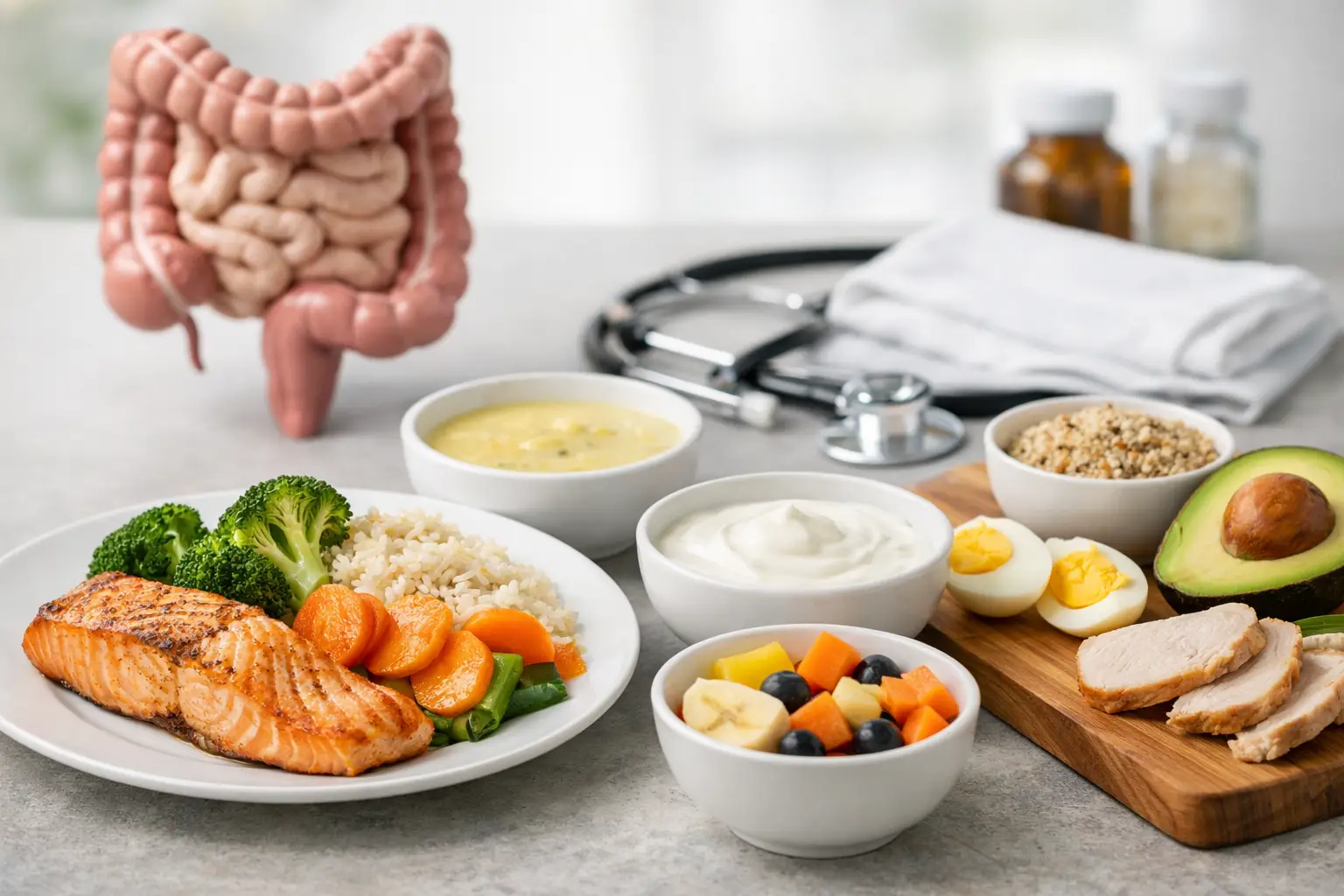 O que comer na dieta após cirurgia de cólon?