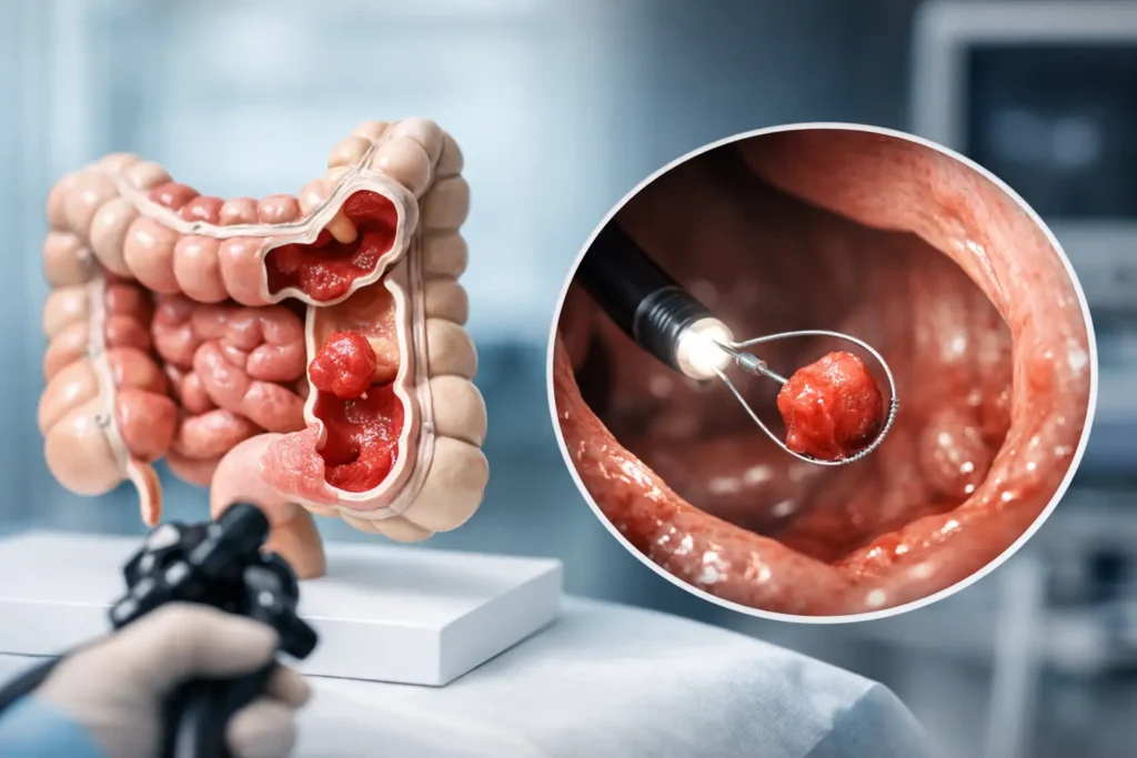 Quando retirar pólipo do intestino com segurança