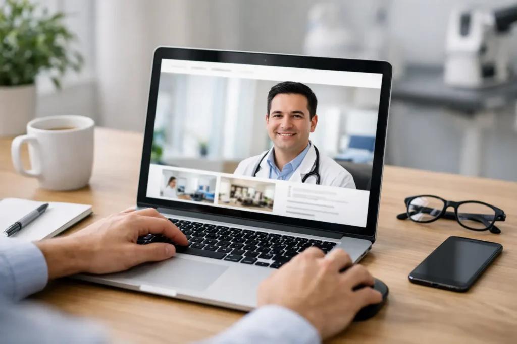 Site do Tiago Santoro Bezerra para pacientes